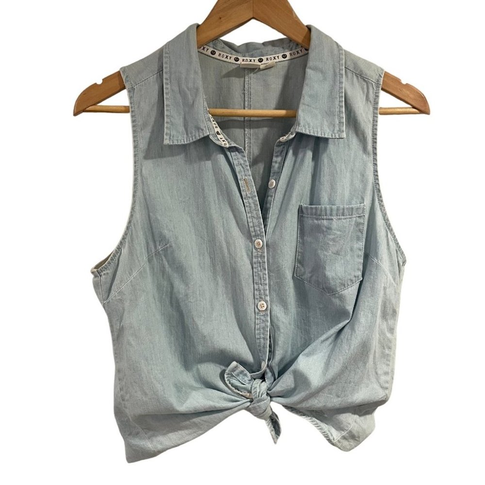 Roxy Women’s Faded Cotton Western Shirt